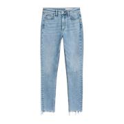 Højtaljede Skinny Denim Jeans