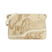 Beige Skuldertaske Prima Classe Stil