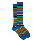 Italienske ultralette lange sokker Multifarvet