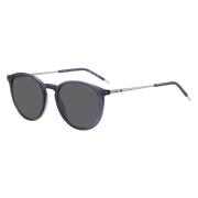 Blue Silver/Grey Sunglasses