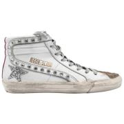 Hvid Diamant Glitter Stjerne Sneakers