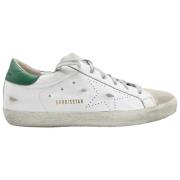 Hvide Grønne Superstar Sneakers