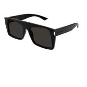 SL651 Sunglasses in Black with Dark Grey Lenses