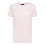 Let og Rosa T-Shirt til Kvinder