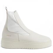 Ivory Sock-Style Sneaker i Sort Læder