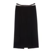 Elegant Front-Slit Skirt