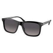 Stilfulde solbriller med polariserede grå linser