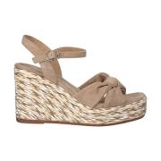 Flettet Kile Sandal