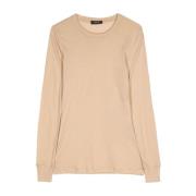 Beige T-shirts og Polos