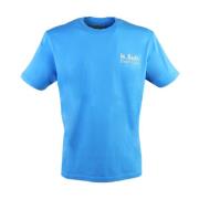 Padel Club Bomuld T-shirt Blå