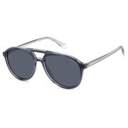 Grey Blue Sunglasses