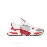 Herre Airmaster Sneakers i Hvid og Rød