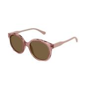 Pink Brown Solbriller CC0019S 002