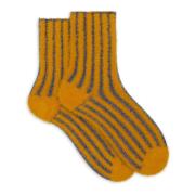 Stribede korte sokker til kvinder