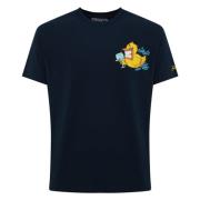 Blå Bomuld T-shirt Ducky Gin Tonic