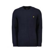 Navy Blue Pullover Sweater Herre