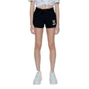 Sorte Sporty Shorts Logo Print