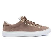 Lav Sport Taupe Ruskind Sneakers