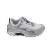 Sølv Hvid Walking Sneaker - Rollingsoft