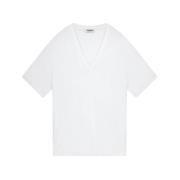 V-hals Jersey T-shirt