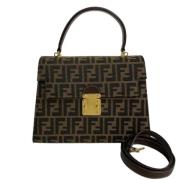 Pre-owned Canvas fendi-tasker