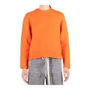 Orange Uld Sweater Square Fit