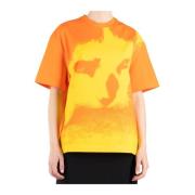Orange Gul All-Over Print T-Shirt