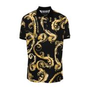 Barocco Print Polo Shirt