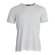 Luksus Hvid Bomuld T-shirt