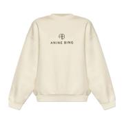 Sweatshirt med logo