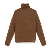 Varm Uldblanding Turtleneck Sweater