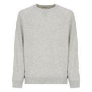 Grå Uld Cashmere Silke Sweater