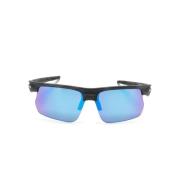 Sort Mat Rektangel Solbriller UV-Beskyttende