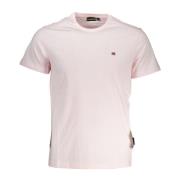 Broderet Pink T-Shirt