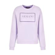 Bomuld Crewneck Sweater Lilla