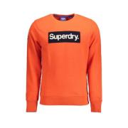 Broderet Orange Sweatshirt