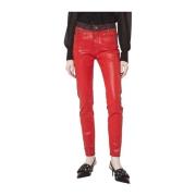 Skinnende Effekt Richmond Jeans RWA22220JE RED