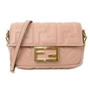 Pre-owned Stof fendi-tasker