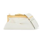 Diamantramme Læder Clutch