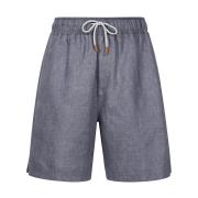 Linned Jogger Shorts