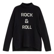 Rock & Roll Sort Turtleneck Sweater