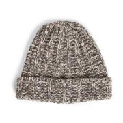 Chunky Ribbed-Knit Beanie Hat