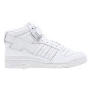 Hvid Mid Top Sneaker