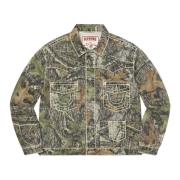 Begrænset udgave Denim Trucker Jacket Camo