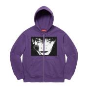 Begrænset udgave Zip Up Hoodie Dusty Purple