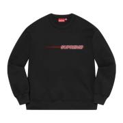 Sort Fleece Crewneck Begrænset Oplag