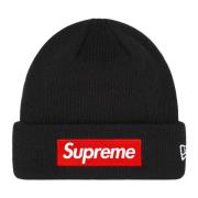 Begrænset udgave Box Logo Beanie Sort