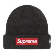 Begrænset udgave Box Logo Beanie Kul