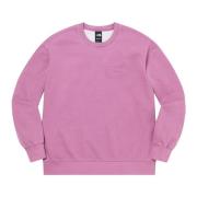 Begrænset udgave Pigmenttrykt Crewneck Pink