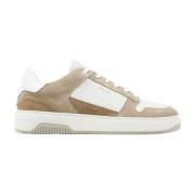 Hvide Læder Court Sneakers